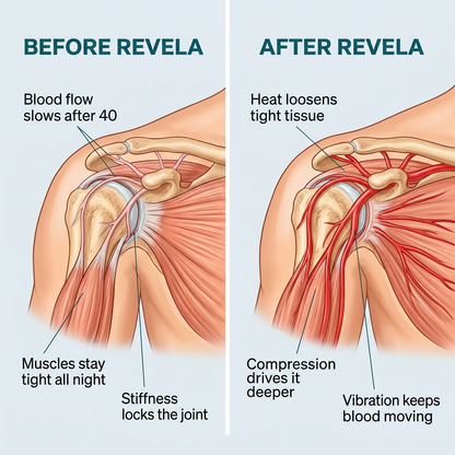 Revela Flood Reset Shoulder Massager